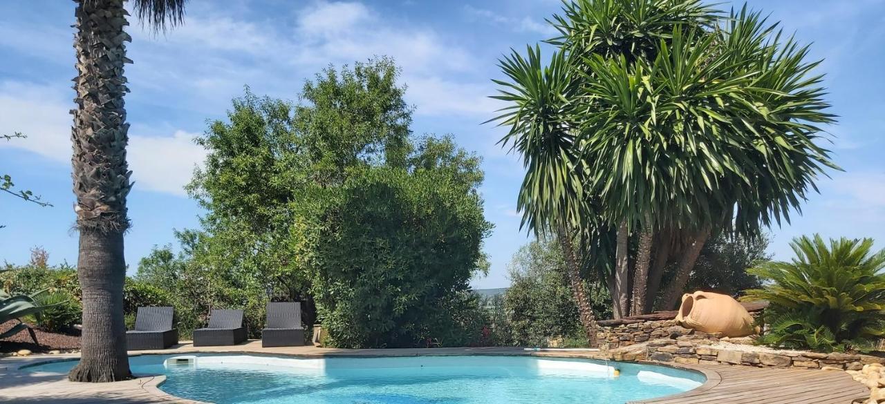 Beautiful Villa With A Stunning View Roujan Εξωτερικό φωτογραφία