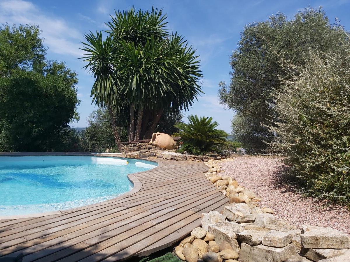 Beautiful Villa With A Stunning View Roujan Εξωτερικό φωτογραφία