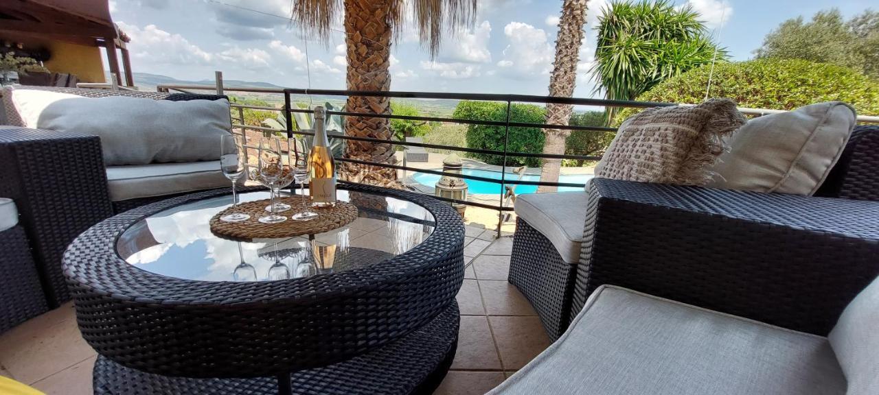 Beautiful Villa With A Stunning View Roujan Εξωτερικό φωτογραφία
