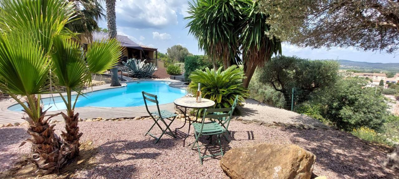 Beautiful Villa With A Stunning View Roujan Εξωτερικό φωτογραφία