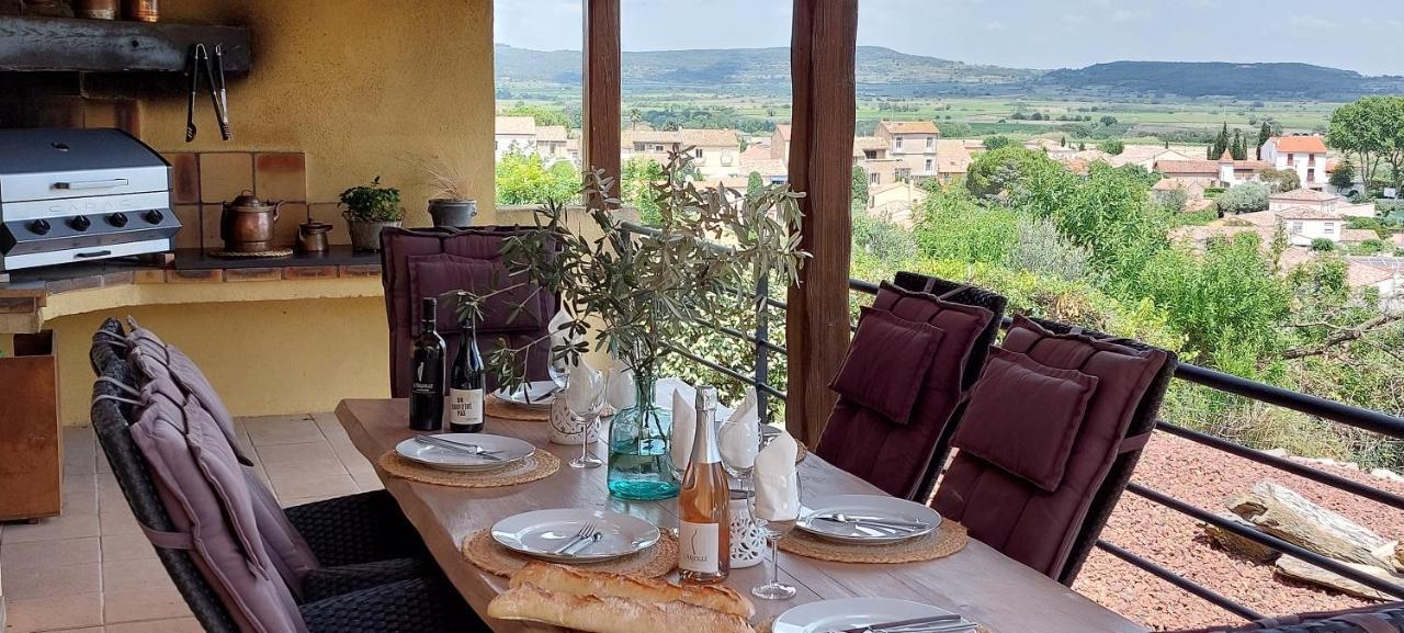 Beautiful Villa With A Stunning View Roujan Εξωτερικό φωτογραφία