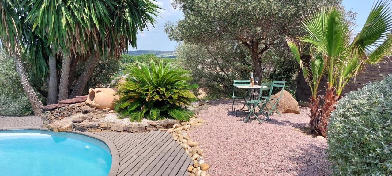Beautiful Villa With A Stunning View Roujan Εξωτερικό φωτογραφία